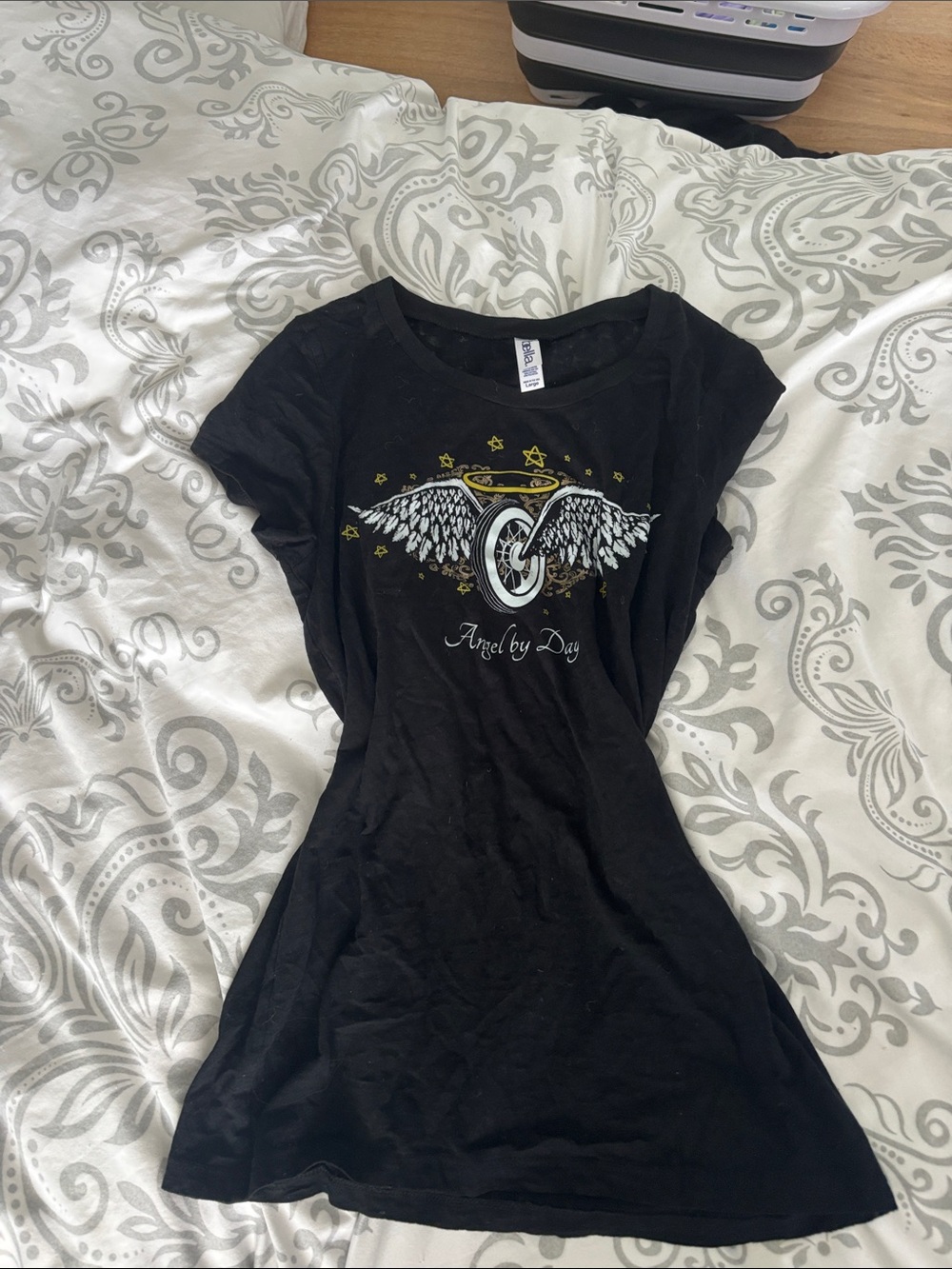 Black Graphic Tee